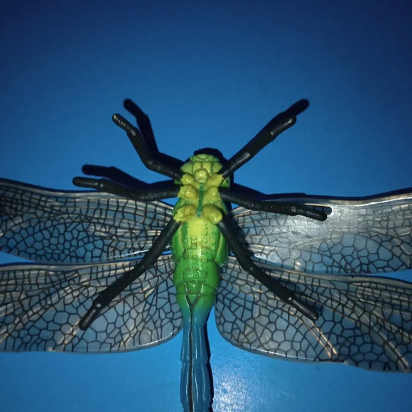 Dragonfly Plastic Figurine Smithsonian Safari Ltd. 1994 Vintage Realistic Toy - Picture 12 of 15